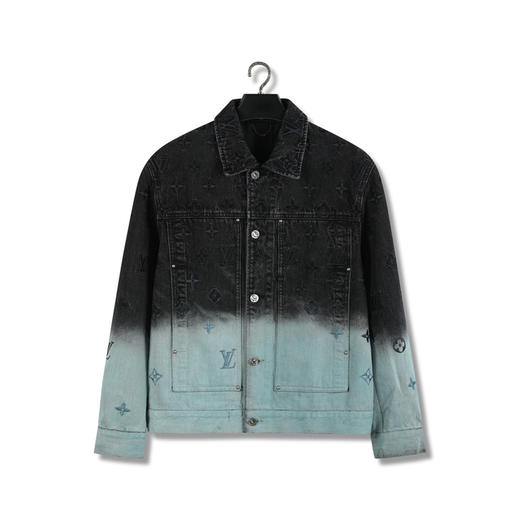 新品1V 24FW 渐变牛仔刺绣外套（正确版） 商品图0