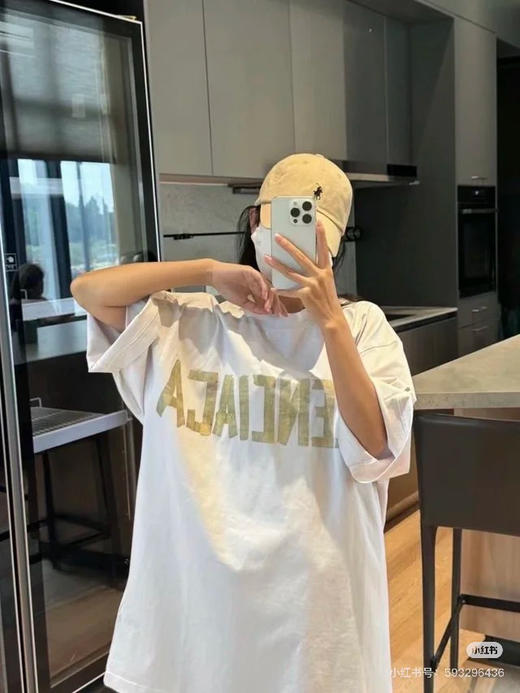 Balenciaga 美纹纸胶带T恤 商品图3