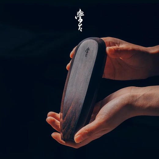 学古|一方茶则 东非黑光檀紫光檀木手工茶则 商品图1