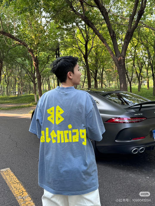 Balenciaga 美纹纸胶带T恤 商品图6