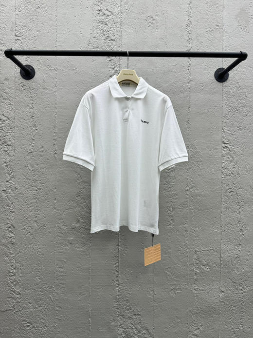 MIUMIU刺绣POLO衫 商品图0