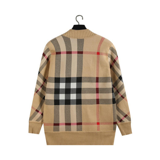 新品BBR 经典格纹针织开衫 商品图1