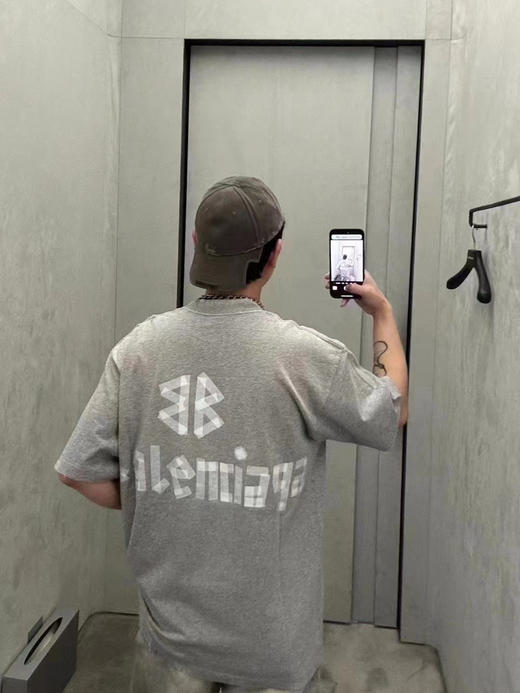 Balenciaga 美纹纸胶带T恤 商品图4
