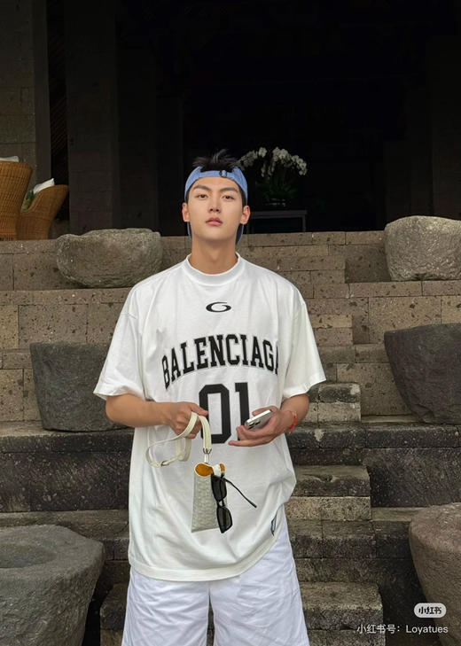 Balenciaga 字母刺绣01篮球长袖 商品图3