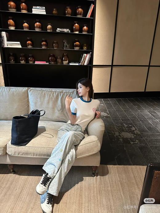 LOUIS VUITTON  x Tyler 2024SS 早春联名款绣花牛仔裤 商品图7