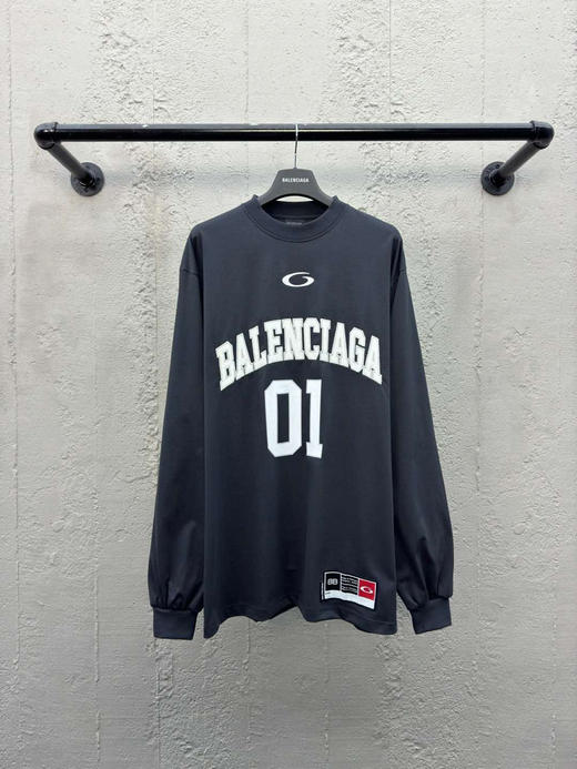 Balenciaga 字母刺绣01篮球长袖 商品图0