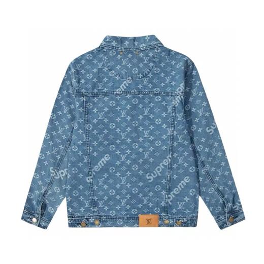 Louis Vuitton LV 路易威登 x Supreme 联名款情侣水洗牛仔外套夹克- 商品图6