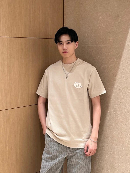 新品DR 2025SS CD章仔刺绣短袖T恤 商品图3