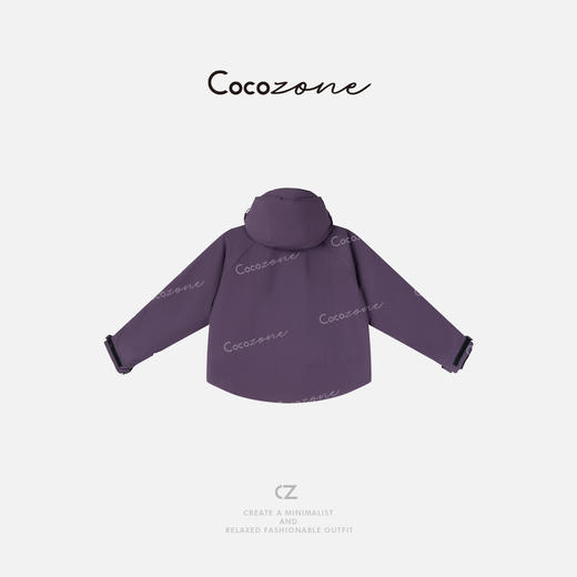 COCO ZONE 2025早春新款宽松休闲女式连帽外套CD2A0284 商品图1