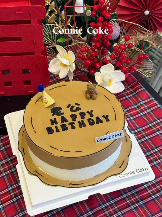 简约二次元 男士蛋糕（老公可改） 商品图1