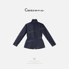 COCO ZONE 2025新款高级感收腰立领休闲外套ACD1A0374 商品缩略图3