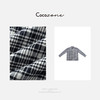 COCO ZONE 2025新款撞色格子百搭休闲女式衬衫CD1A0231 商品缩略图2
