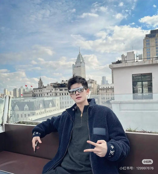 新品 1V 2024新款 棉羊毛羊羔夹克外套 商品图5