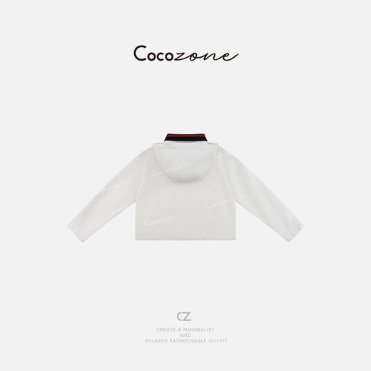 COCO ZONE 25春季新品纯色长袖连帽拉链外套ACD2A0207 商品图1