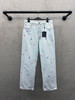 LOUIS VUITTON  x Tyler 2024SS 早春联名款绣花牛仔裤 商品缩略图0