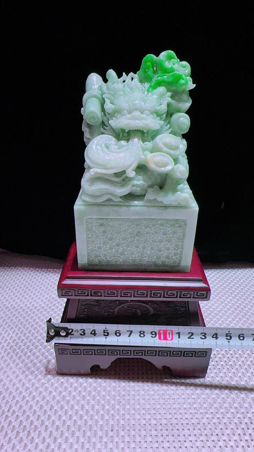 620859翡翠摆件【印章】 商品图2