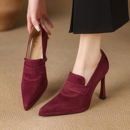 【预售5天】复古欧美高跟女鞋细跟尖头修脚显瘦深口女单鞋YSXY&YS7519 商品图1