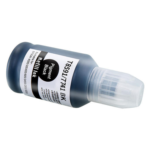 绘威859墨水 适用爱普生m105 m101 l1455 m205 l605 l655 m201 epson墨仓式打印机T8591墨水 黑色 商品图7