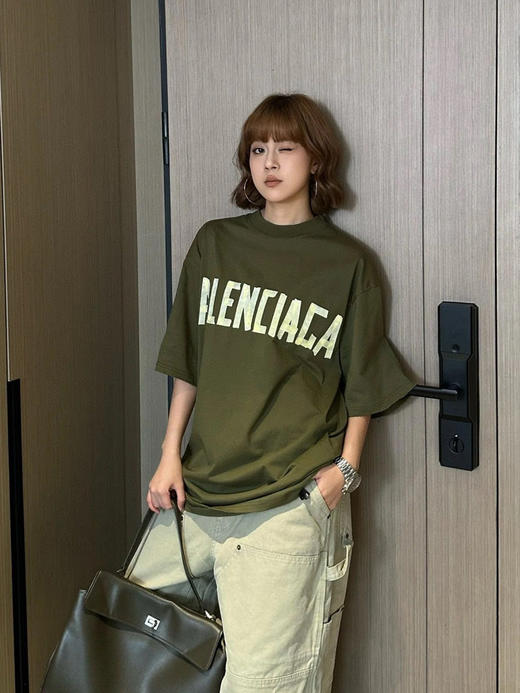 Balenciaga 美纹纸胶带T恤 商品图4