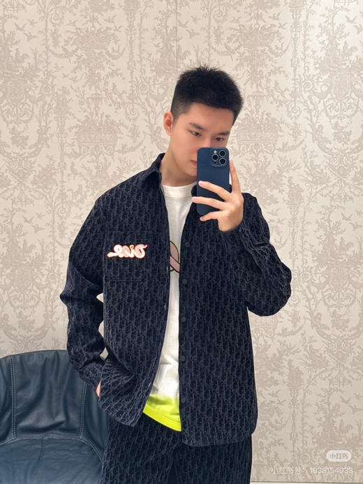 DIOR X KAWS 联名蛇年限定牛仔外套 商品图5