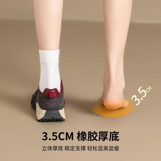 ZHR则则复古老爹阿甘鞋2025春季新款厚底运动鞋休闲轻便运动德训 商品图4