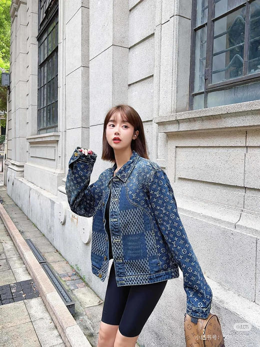 新品 1V✖️Nigo 经典款棋盘格牛仔夹克外套 商品图8