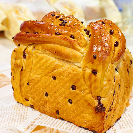 现场制作红豆吐司【按个销售 参考450g±5%】 商品图4