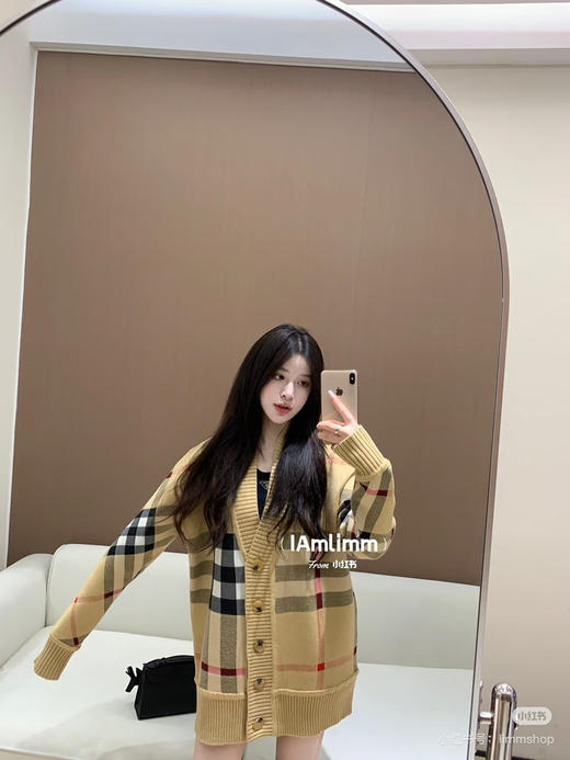 新品BBR 经典格纹针织开衫 商品图10