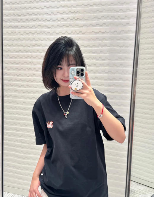 新品DR✖️Kaws 联名款蛇年限定刺绣小logo短袖T恤 商品图0