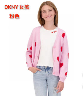 春季新款来了，DKNY女孩短袖开衫全棉2件套，开春正好可以穿，全棉套装机会难得，速度抢码了📣美国🇺🇸直邮特价198元/买2件🉐