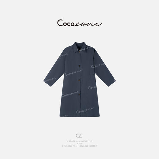 COCO ZONE 2025早春高级感别致百搭长款外套ACD1A0139 商品图1