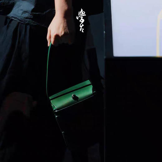 学古|小方茶箱 意大利牛皮手工擦色三色可选 商品图2