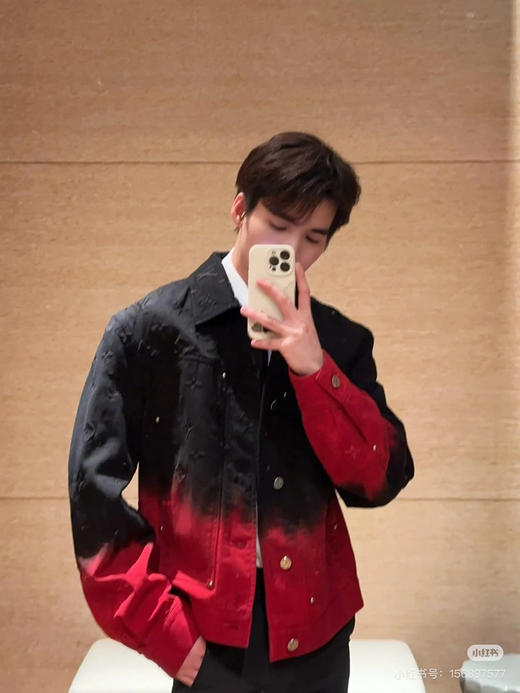 新品1V 24FW 渐变牛仔刺绣外套（正确版） 商品图4