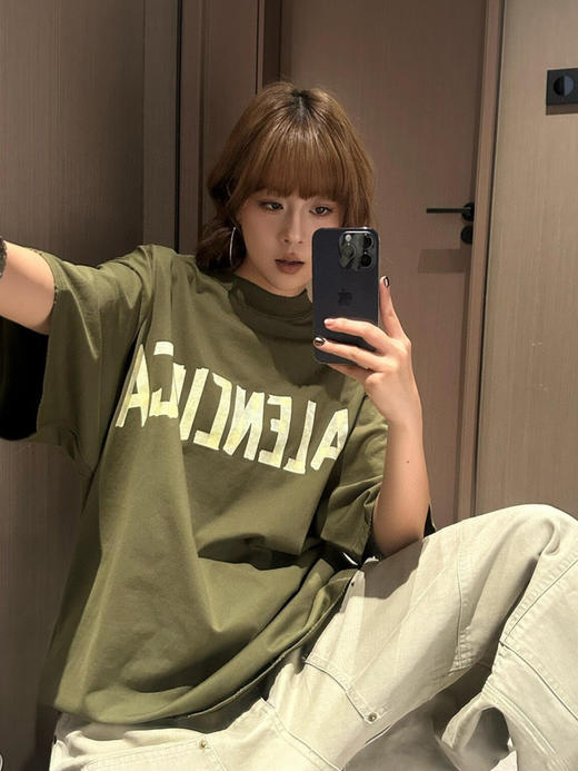 Balenciaga 美纹纸胶带T恤 商品图3