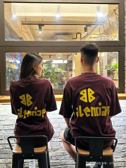 Balenciaga 美纹纸胶带T恤 商品图5
