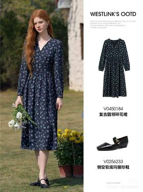 掌管复古浪漫的女神碎花裙