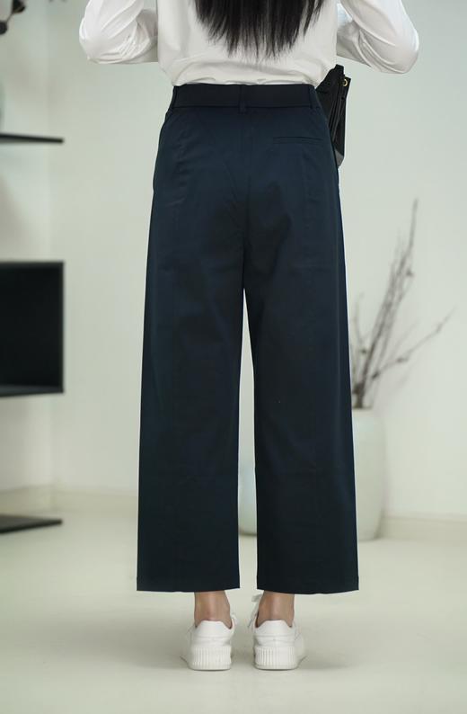 臣禾【棉感直筒裤】九分休闲裤 JZ251060103 商品图5