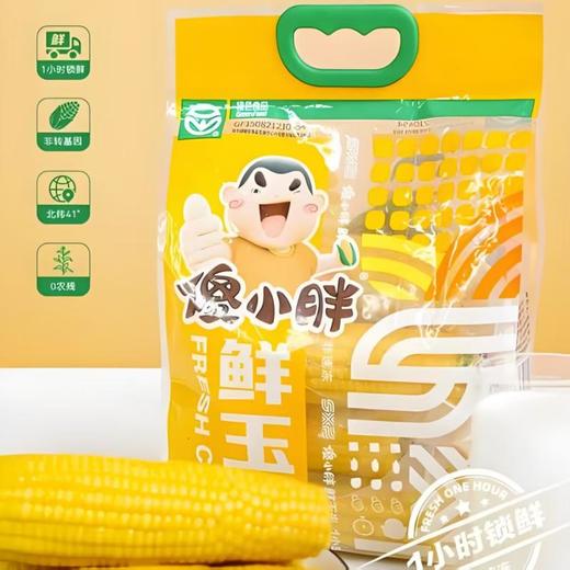傻小胖两只香糯玉米 400g/包 商品图0