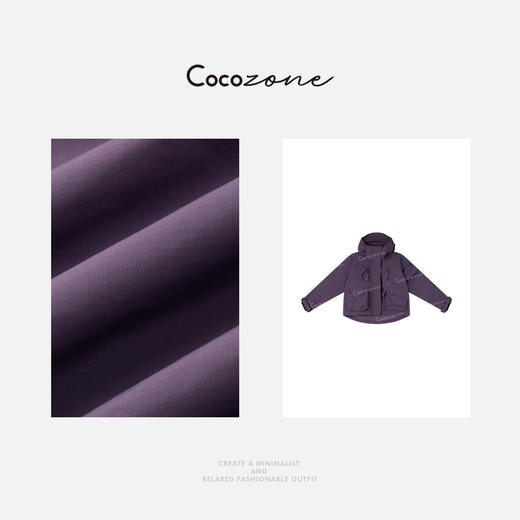COCO ZONE 2025早春新款宽松休闲女式连帽外套CD2A0284 商品图2