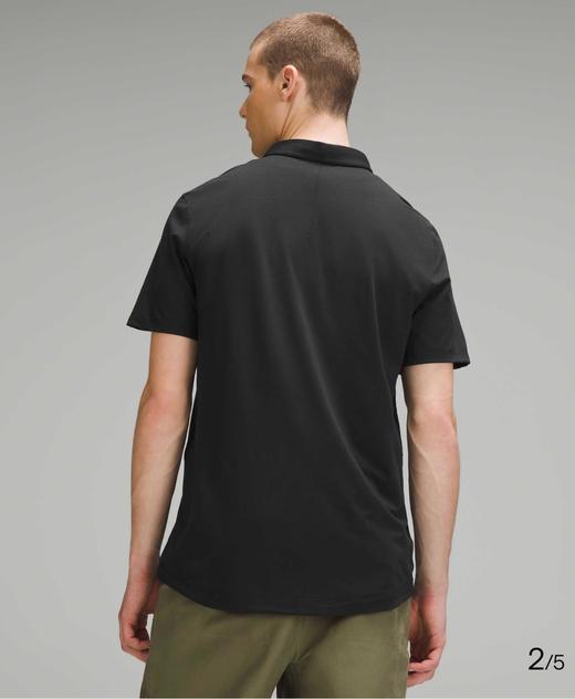 LULU 男士衣角标速干短袖POLO衫 Z-15026 特惠 商品图5