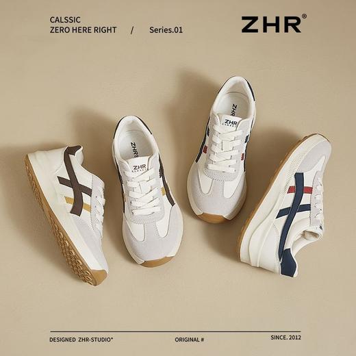 ZHR则则增高轻便透气阿甘鞋2025春季百搭小个子运动休闲鞋ins女鞋 商品图9