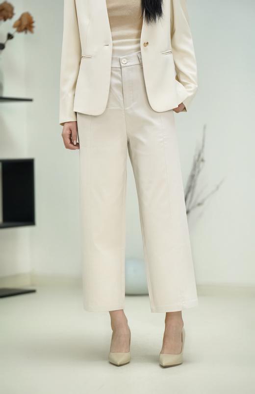 臣禾【棉感直筒裤】九分休闲裤 JZ251060103 商品图0