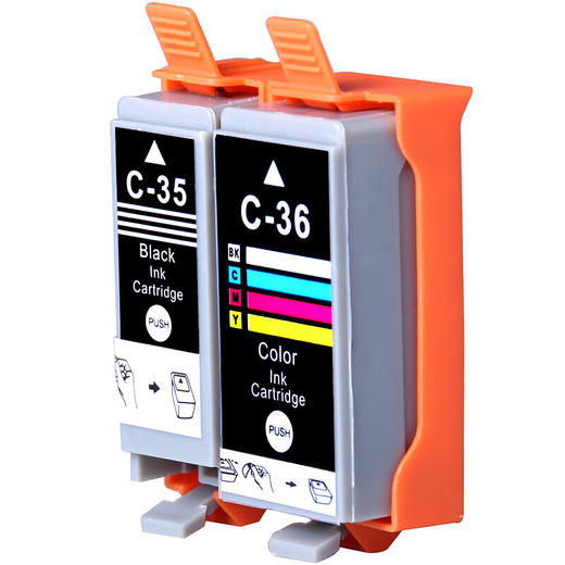 绘威适用佳能IP110 IP100 TR150 mini260 mini320 Canon pixma便携式打印机墨盒PGI-35/CLI-36墨盒黑彩套装 商品图5
