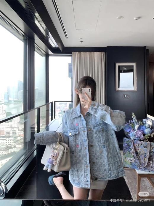 LOUIS VUITTON x Tyler 联名款绣花牛仔外套 商品图5