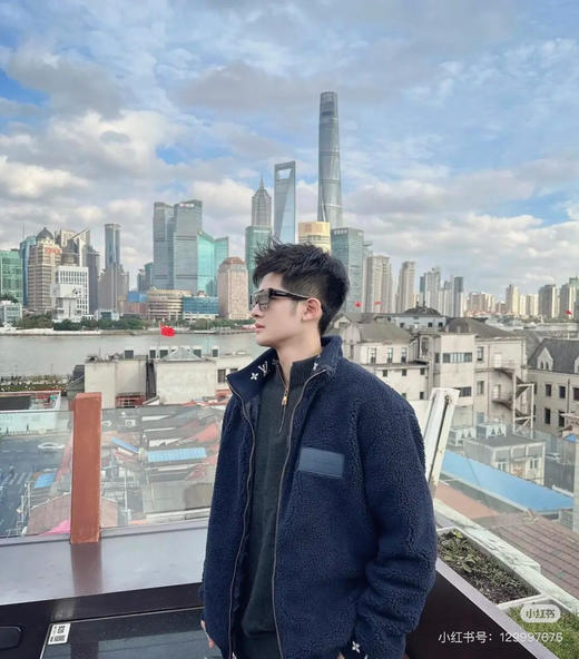 新品 1V 2024新款 棉羊毛羊羔夹克外套 商品图4