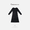 COCO ZONE 25年新款慵懒风宽松显瘦长袖连衣裙CD2A0195 商品缩略图0