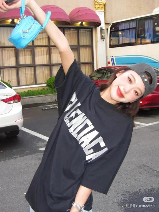 Balenciaga 美纹纸胶带T恤 商品图8