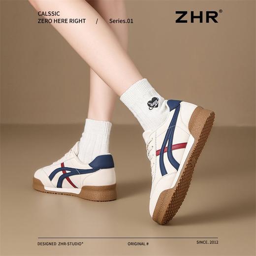 ZHR则则超软平底休闲运动鞋女德训鞋春秋款ins百搭阿甘鞋校园风 商品图6