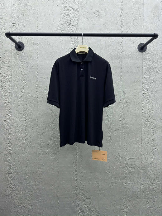 MIUMIU刺绣POLO衫 商品图0