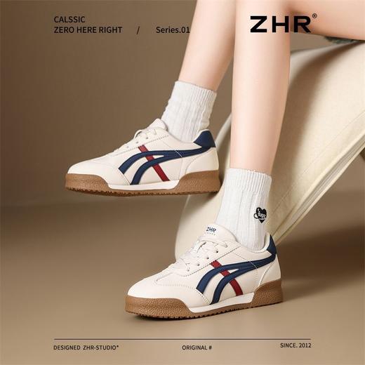 ZHR则则超软平底休闲运动鞋女德训鞋春秋款ins百搭阿甘鞋校园风 商品图3